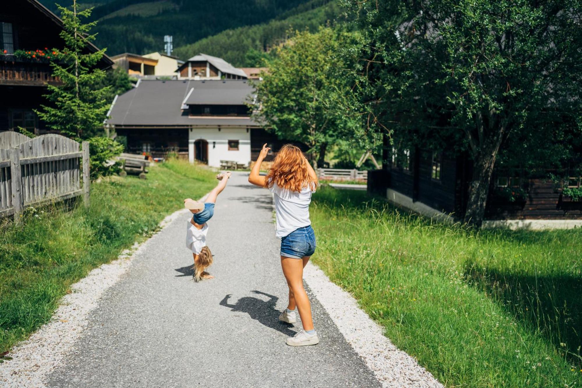 Slow Travel Resort Kirchleitn Bad Kleinkirchheim Buitenkant foto